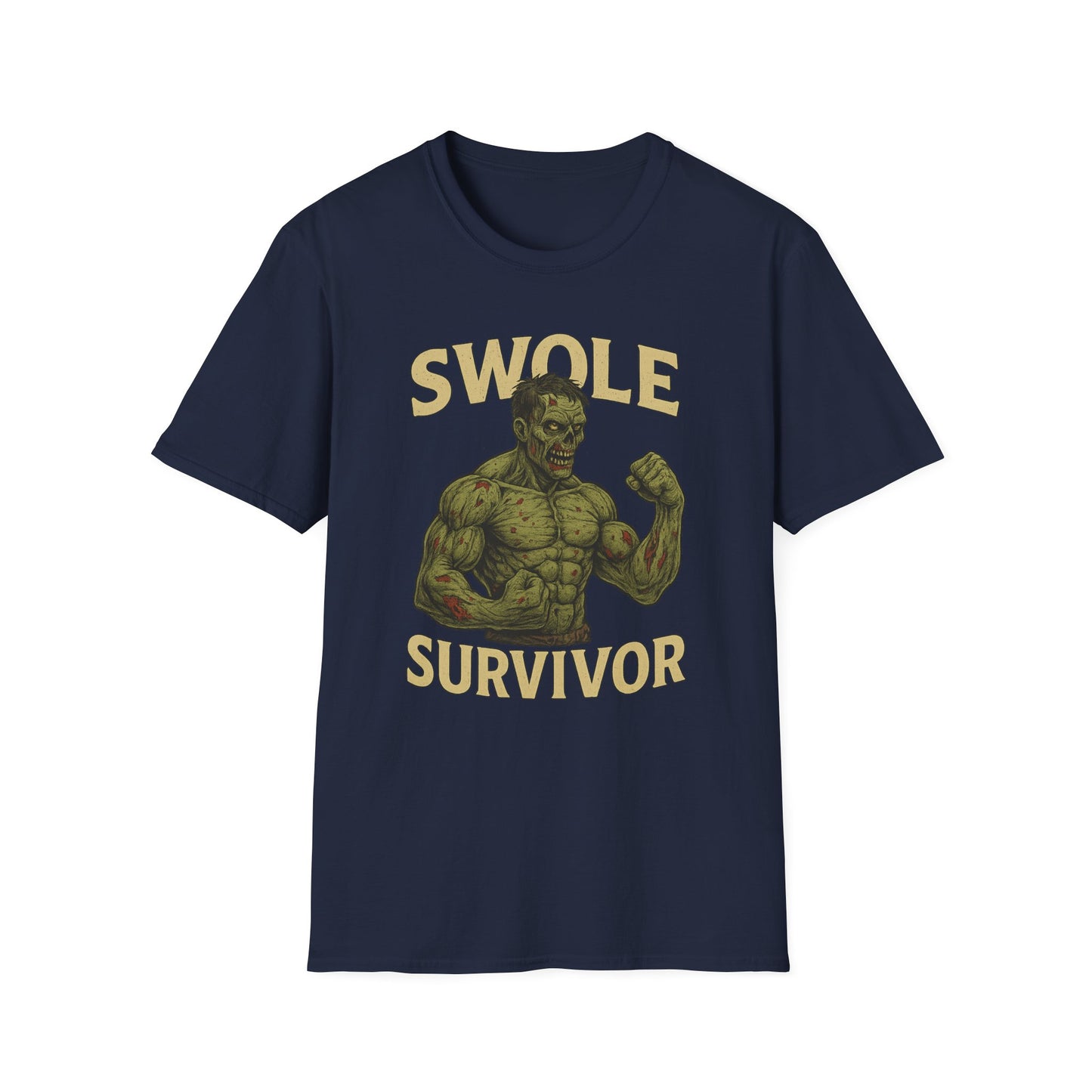 Swole Survivor T-Shirt, Unisex Fitness Tee, Gym Apparel, Bodybuilding Gift, Workout Motivational Shirt
