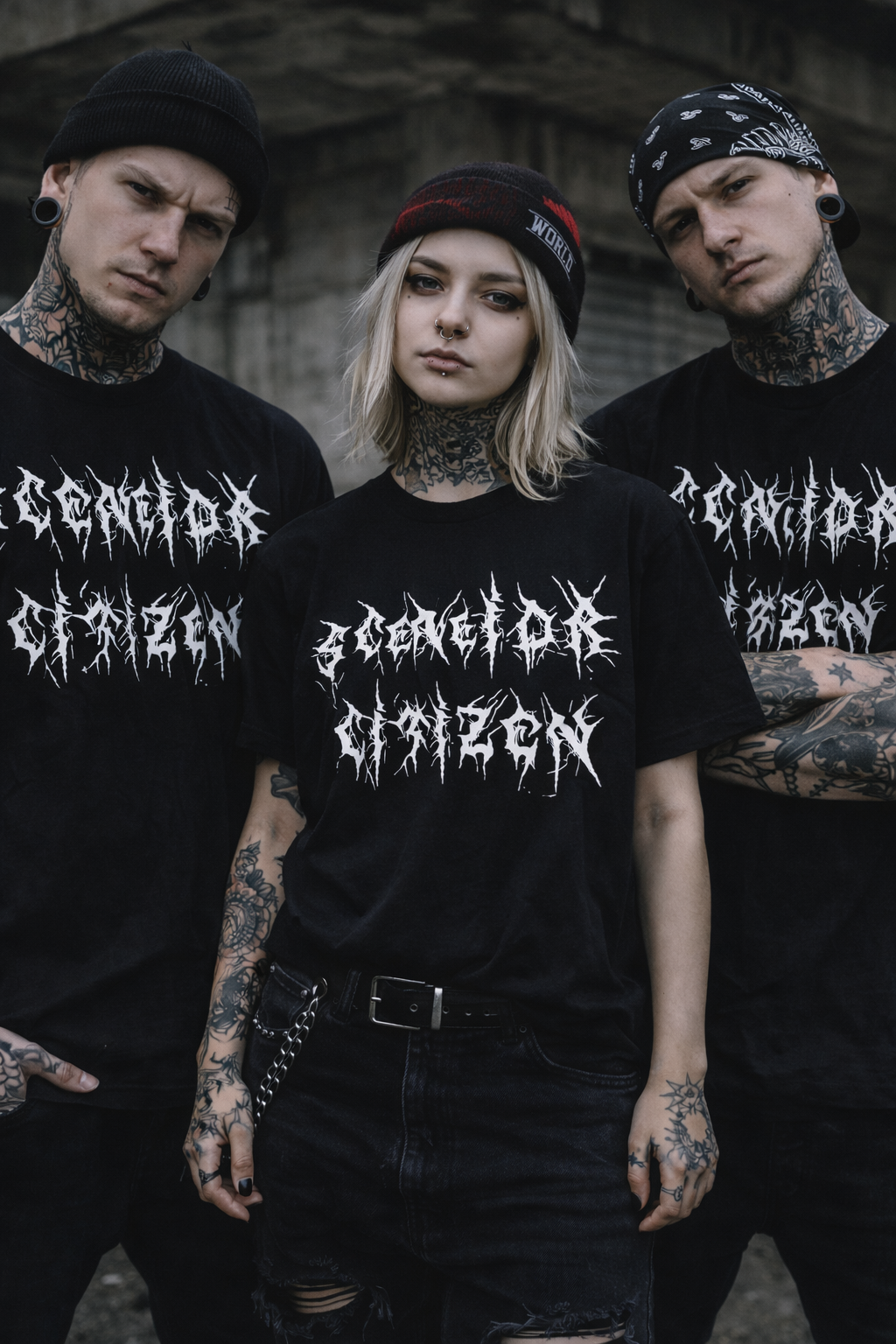 Retired Emo/Scene Phase Grunge Style Sceneior Citizen Unisex Softstyle T-Shirt, Vintage Alternative Tee, Punk Rock Fashion Shirt, Nostalgic