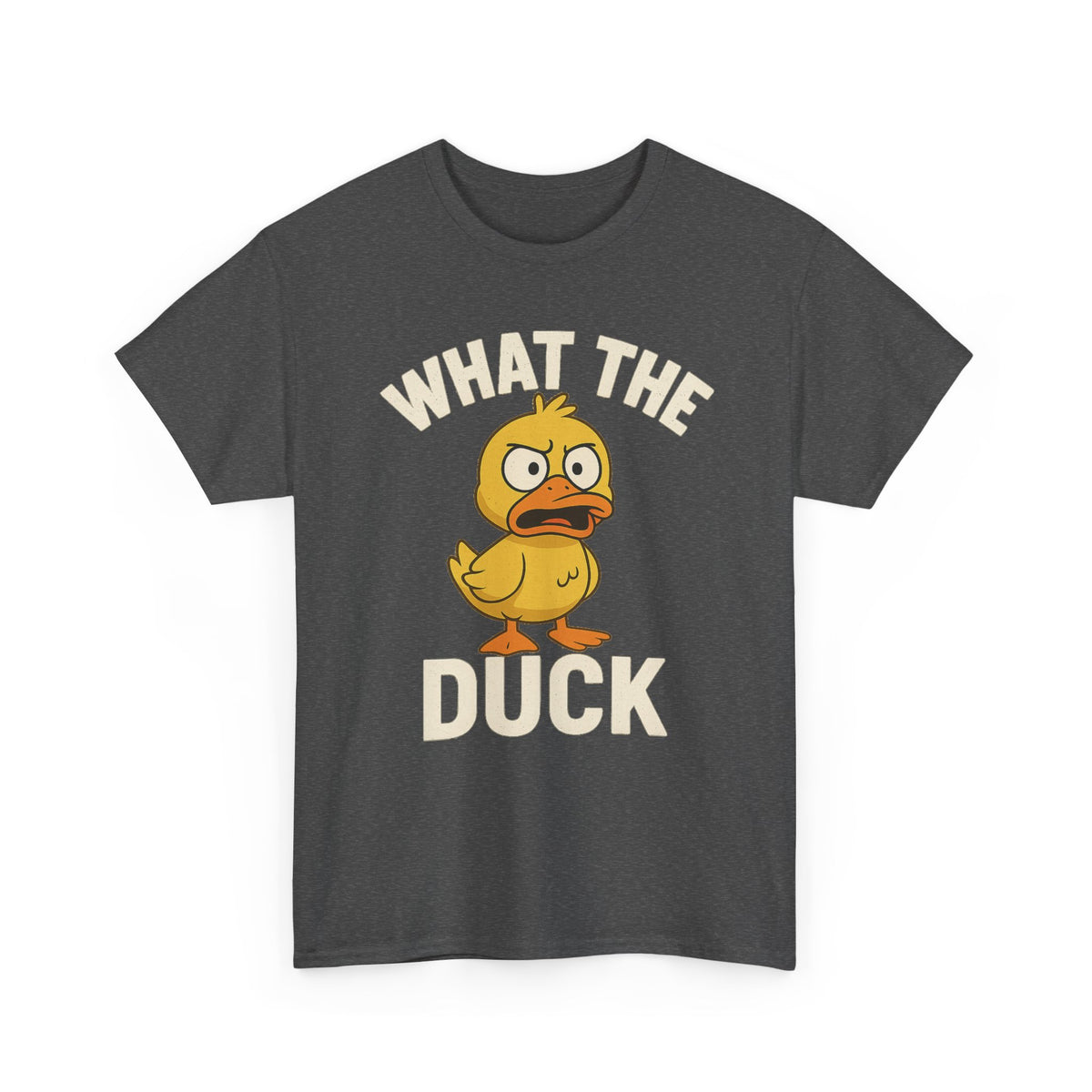 Funny What The Duck Unisex Softstyle T-Shirt, Humor Tee, Casual Wear Shirt, Quirky Gift, Novelty Top