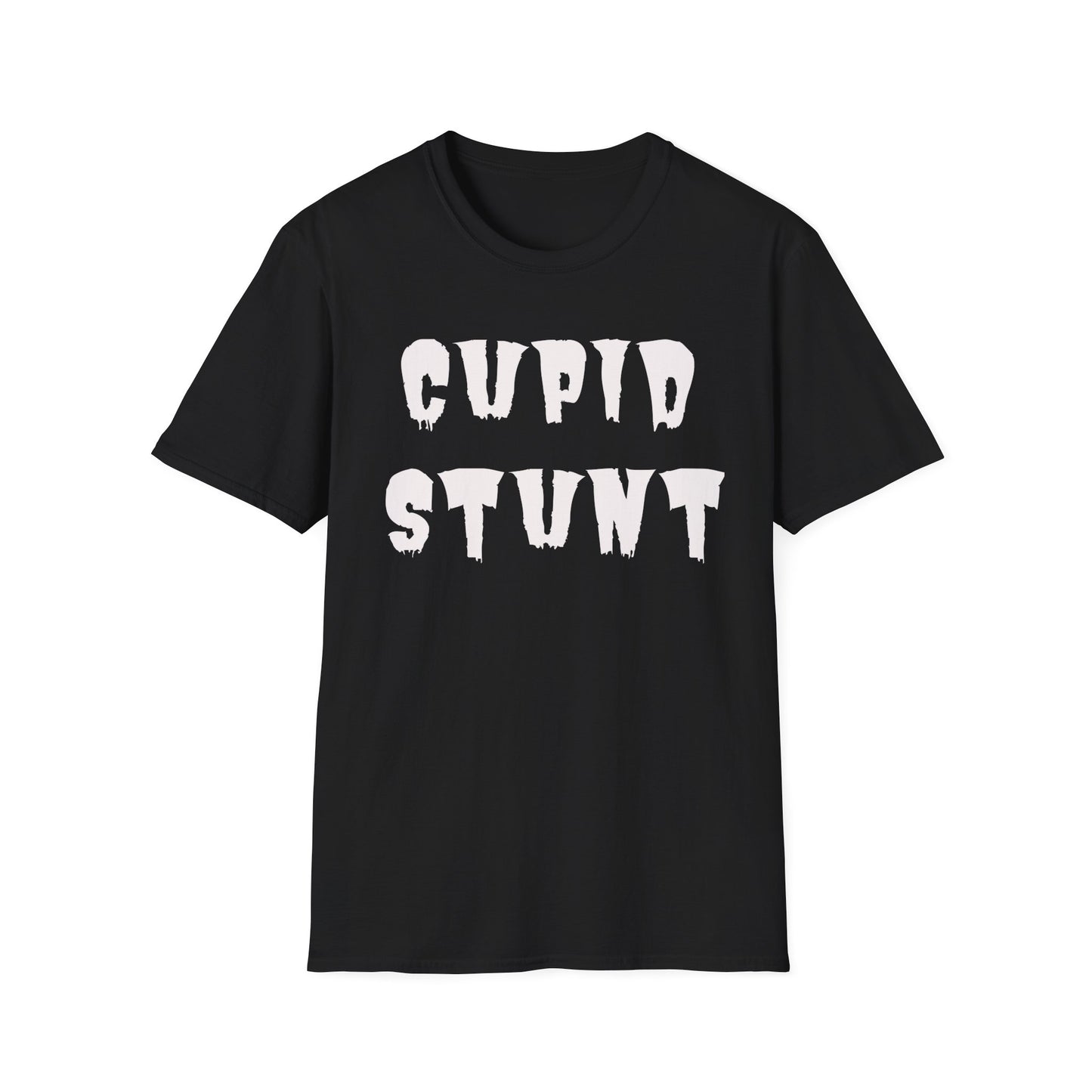 Cupid Stunt Shirt | Funny Humor Shirt | Men & Women Crazy Funny T Shirt | Offensive T Shirt | Unisex Softstyle T-Shirt