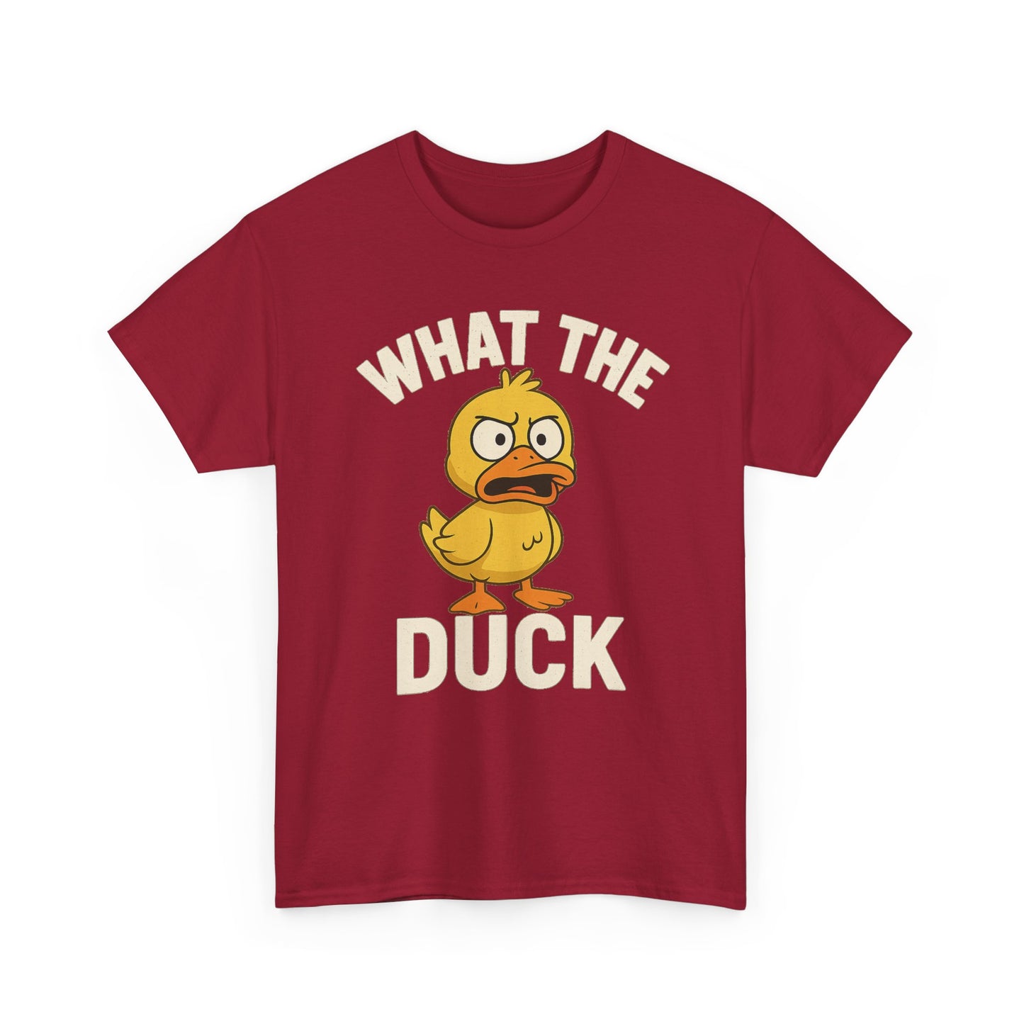 Funny What The Duck Unisex Softstyle T-Shirt, Humor Tee, Casual Wear Shirt, Quirky Gift, Novelty Top
