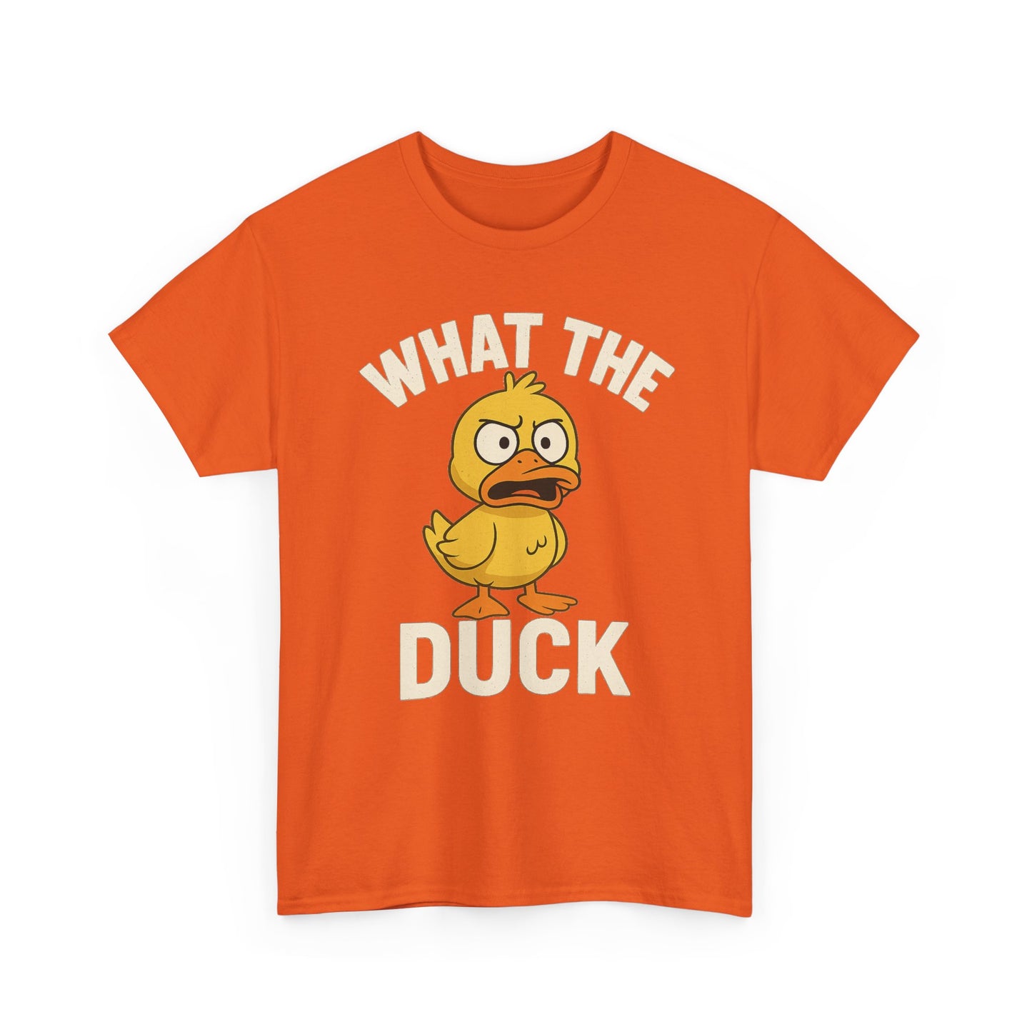 Funny What The Duck Unisex Softstyle T-Shirt, Humor Tee, Casual Wear Shirt, Quirky Gift, Novelty Top