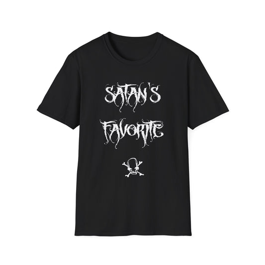 Satan's Favorite T Shirt | Devil  | 666 Evil Shirt | Evil Devil Shirt | Grunge Style Tee