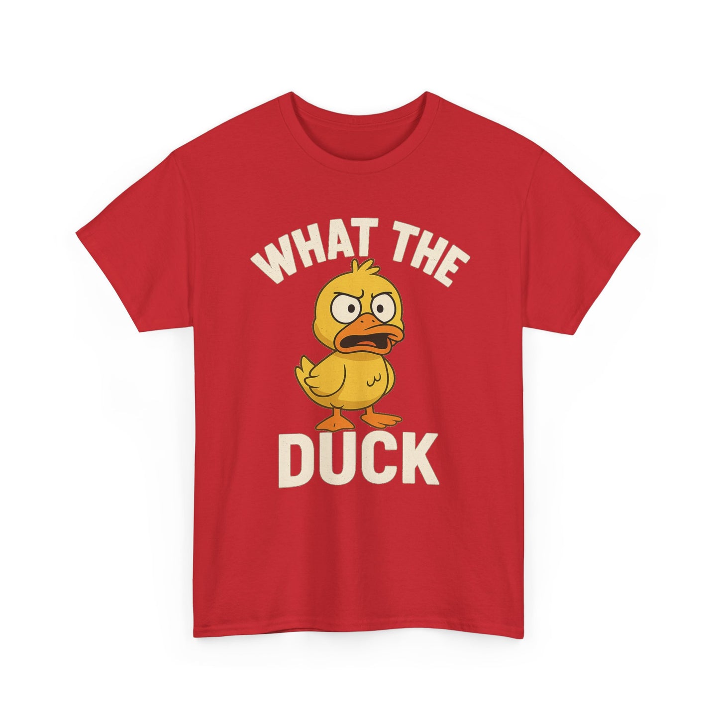 Funny What The Duck Unisex Softstyle T-Shirt, Humor Tee, Casual Wear Shirt, Quirky Gift, Novelty Top