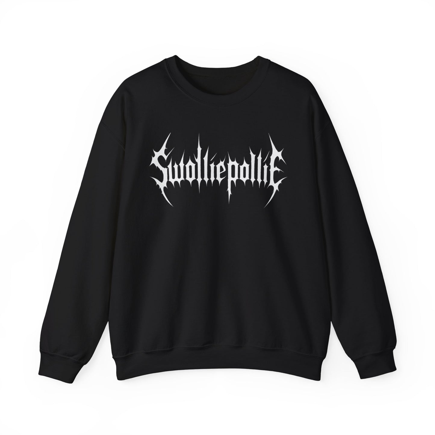 SwolliePollie Gothic Logo Sweatshirt | Gym Metal Style Crewneck