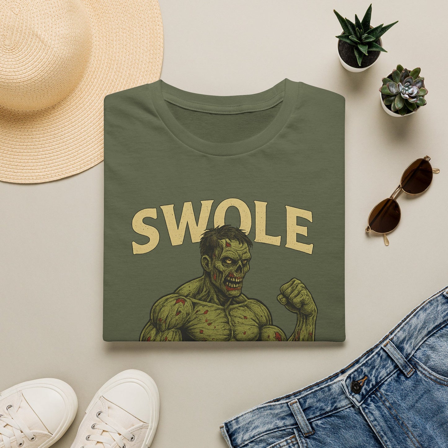 Swole Survivor T-Shirt, Unisex Fitness Tee, Gym Apparel, Bodybuilding Gift, Workout Motivational Shirt