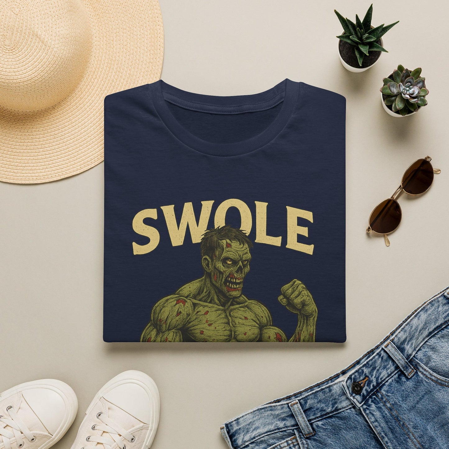Swole Survivor T-Shirt, Unisex Fitness Tee, Gym Apparel, Bodybuilding Gift, Workout Motivational Shirt