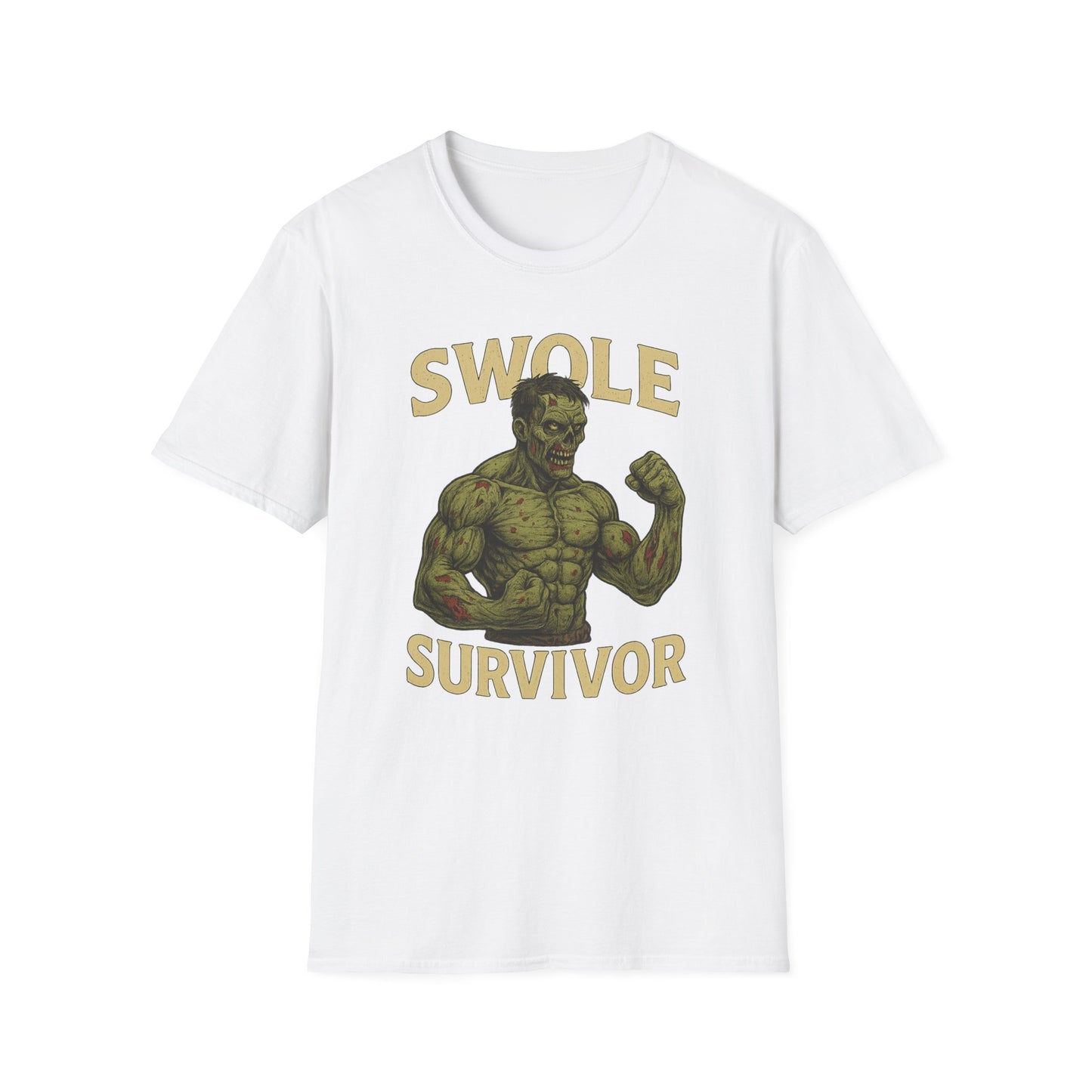 Swole Survivor T-Shirt, Unisex Fitness Tee, Gym Apparel, Bodybuilding Gift, Workout Motivational Shirt