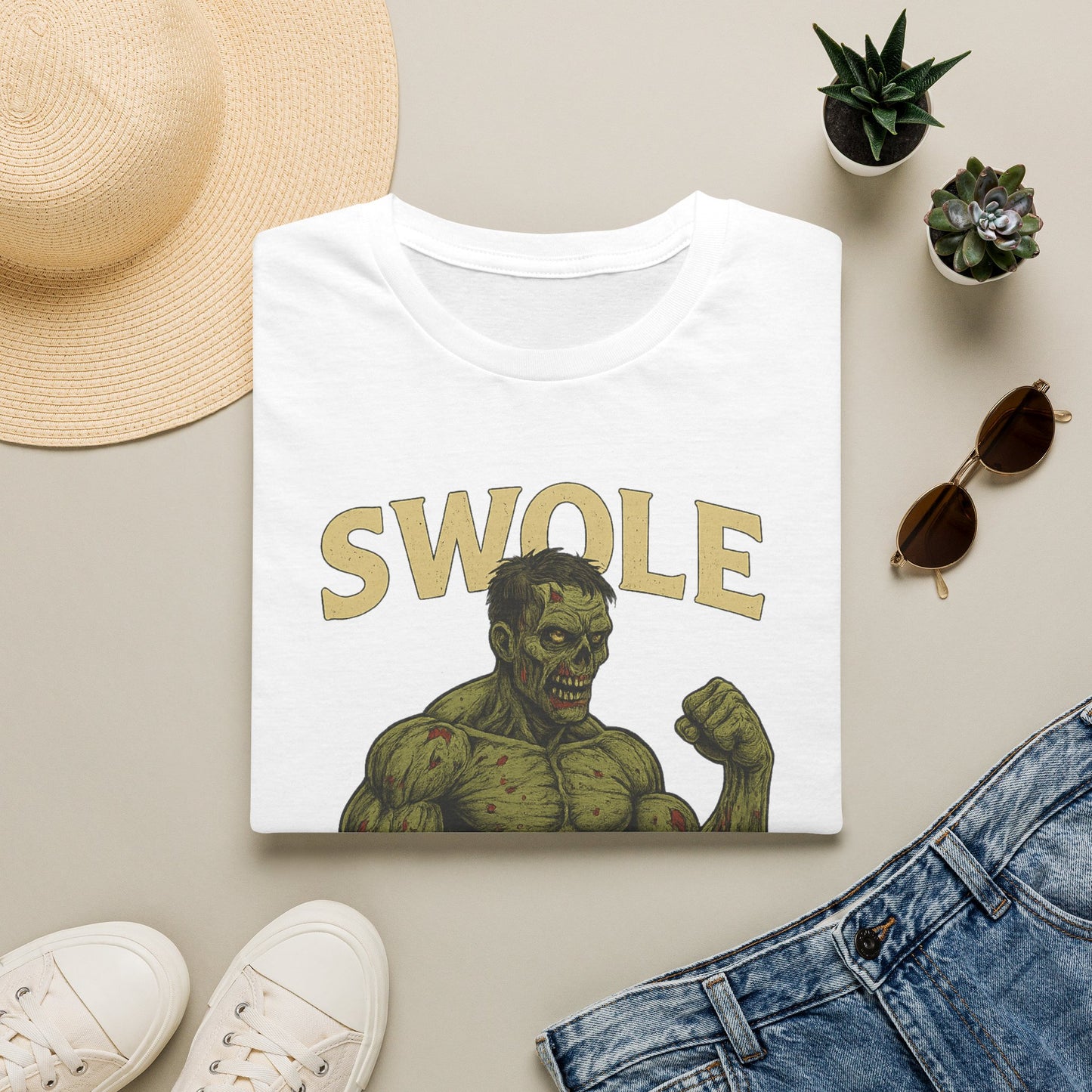Swole Survivor T-Shirt, Unisex Fitness Tee, Gym Apparel, Bodybuilding Gift, Workout Motivational Shirt