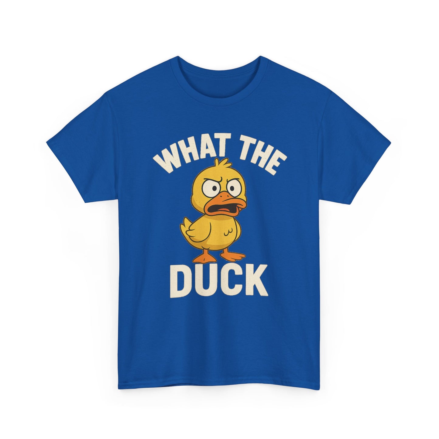 Funny What The Duck Unisex Softstyle T-Shirt, Humor Tee, Casual Wear Shirt, Quirky Gift, Novelty Top