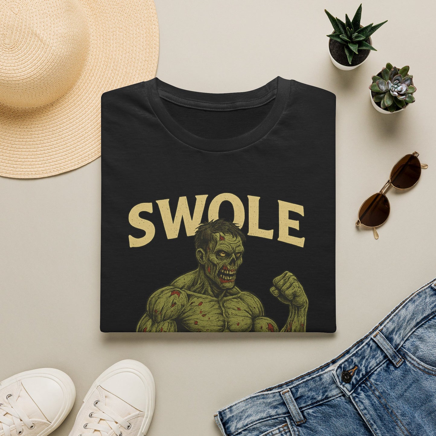 Swole Survivor T-Shirt, Unisex Fitness Tee, Gym Apparel, Bodybuilding Gift, Workout Motivational Shirt