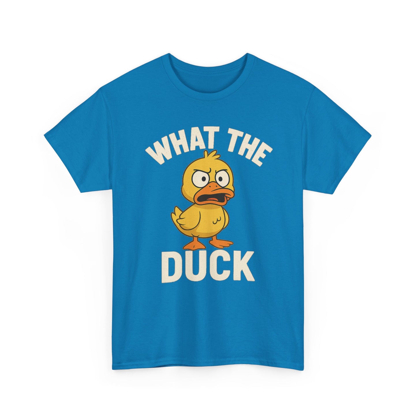 Funny What The Duck Unisex Softstyle T-Shirt, Humor Tee, Casual Wear Shirt, Quirky Gift, Novelty Top