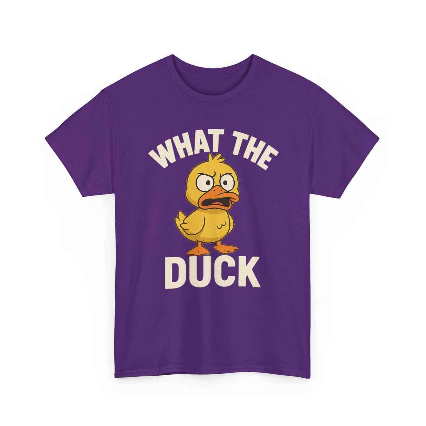 Funny What The Duck Unisex Softstyle T-Shirt, Humor Tee, Casual Wear Shirt, Quirky Gift, Novelty Top